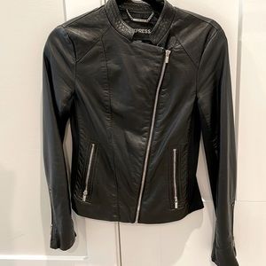 Faux leather jacket